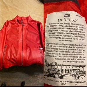 Authentic DiBello Leather jacket